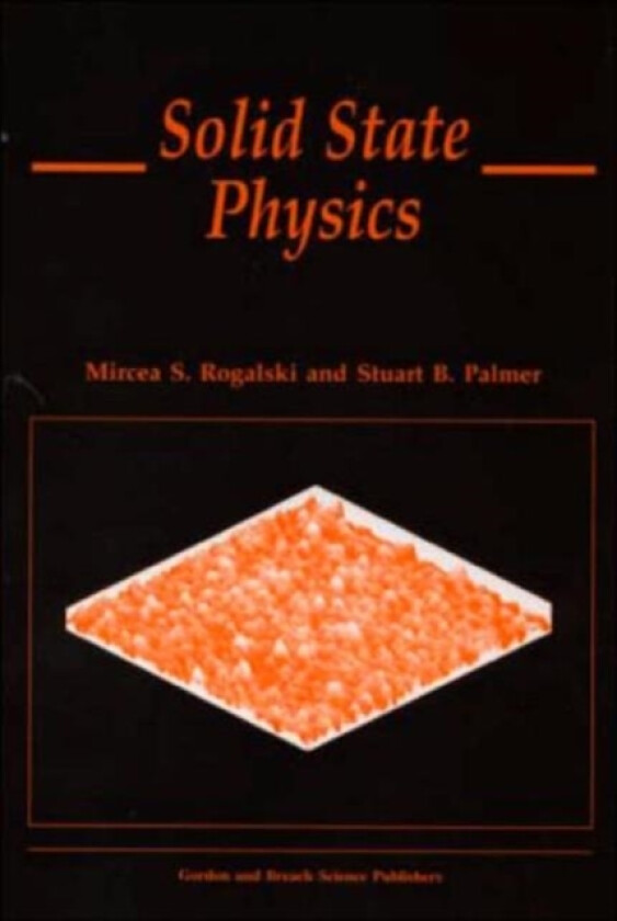 Solid State Physics av Mircea S. Rogalski, Stuart B. Palmer (Hardcover)