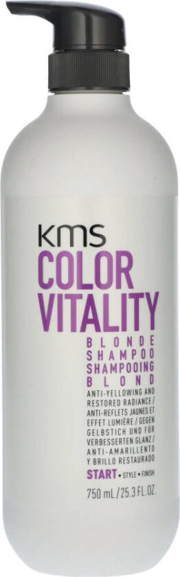 KMS Color Vitality Blonde Shampoo 750ml