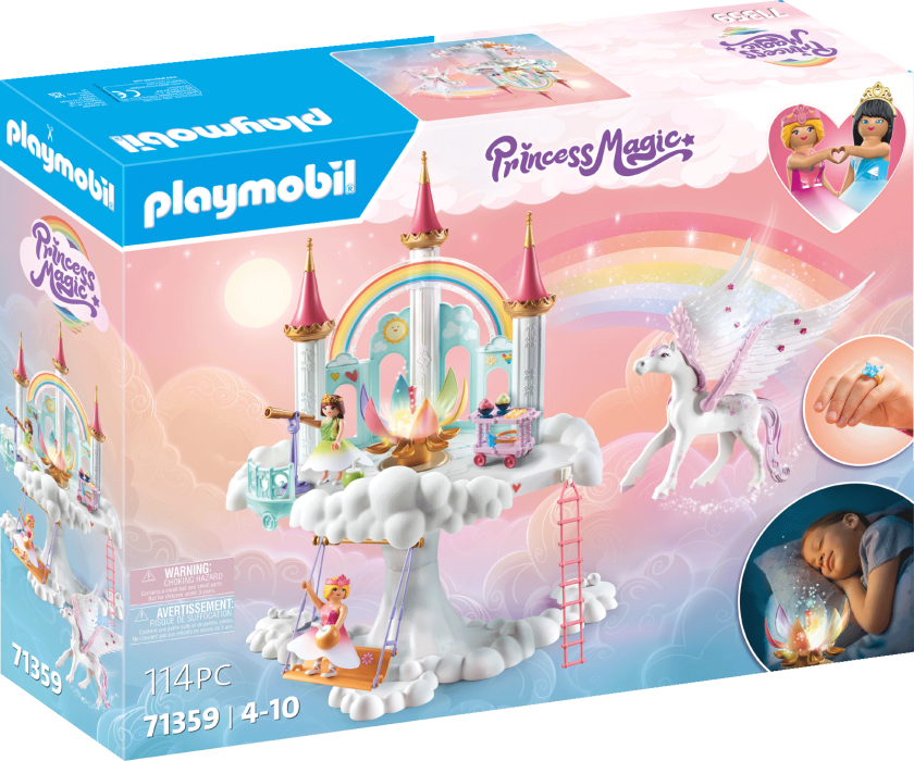 Playmobil Himmelsk Regnbueslott Playmobil Byggesett Magic 71359