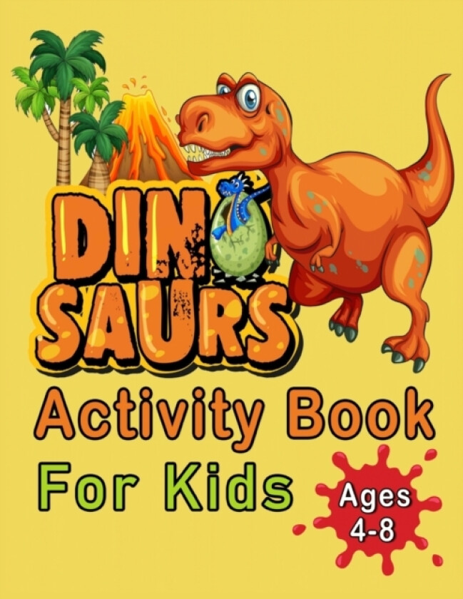 Dinosaur Activity Book For Kids Ages 4-8 av Magical Colors (Paperback)