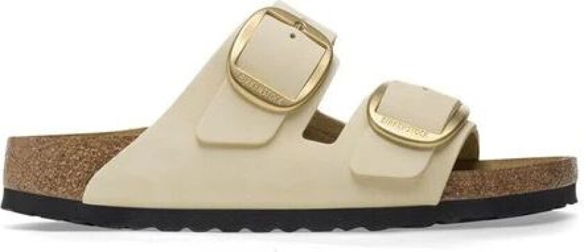 Arizona Big Buckle Nubuck Leather Narrow - Ecru 40