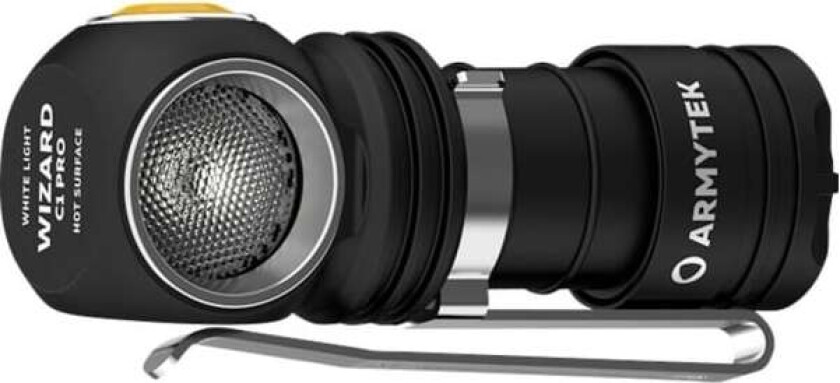 Wizard C1 Pro Magnet White LED (RGB) Pandelampe Med magnetholder Batteridrevet 1000 lm 1440 h 55 g