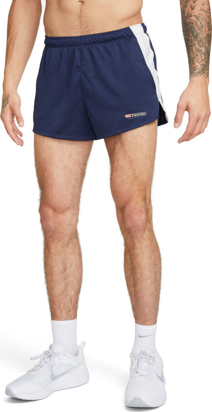 Track Club Dri-Fit 3" Running Shorts Herre Midnight Navy/Summit White/Black M
