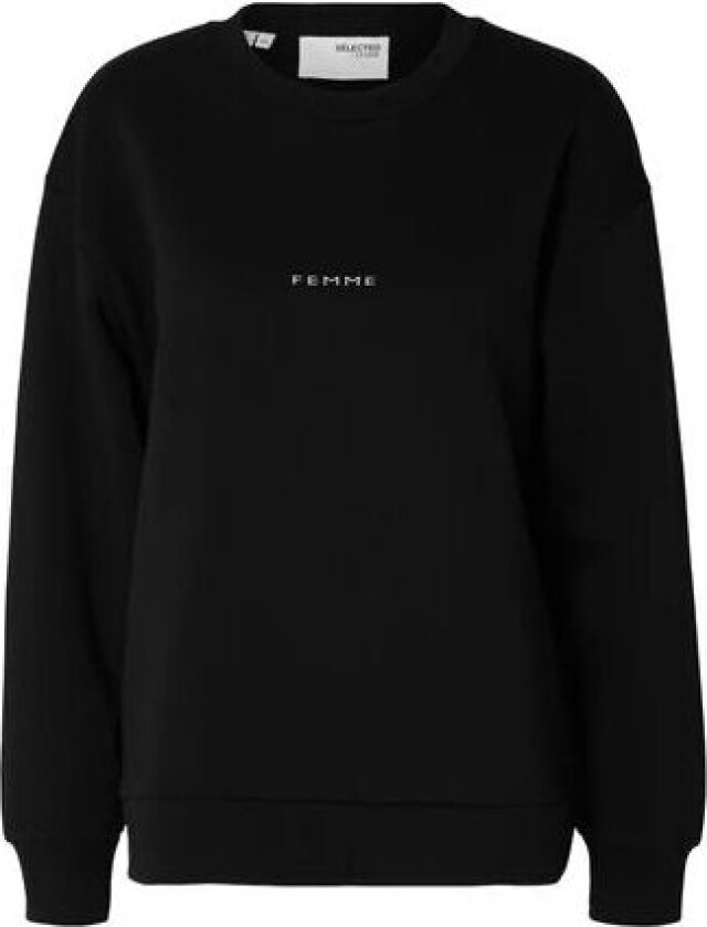 Lisa Hankie Ls Crew Neck Sweat - Black S