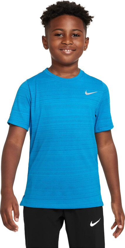 Dri-Fit Miler T-Shirt Junior Laser Blue M (10-12)