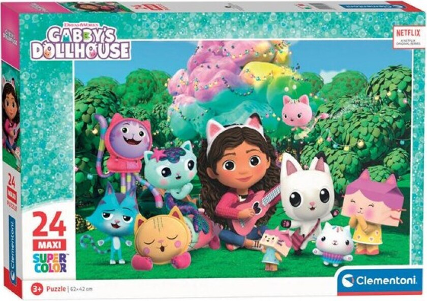 - Gabby's Dollhouse Puzzle 24 Maxi pcs (28520)