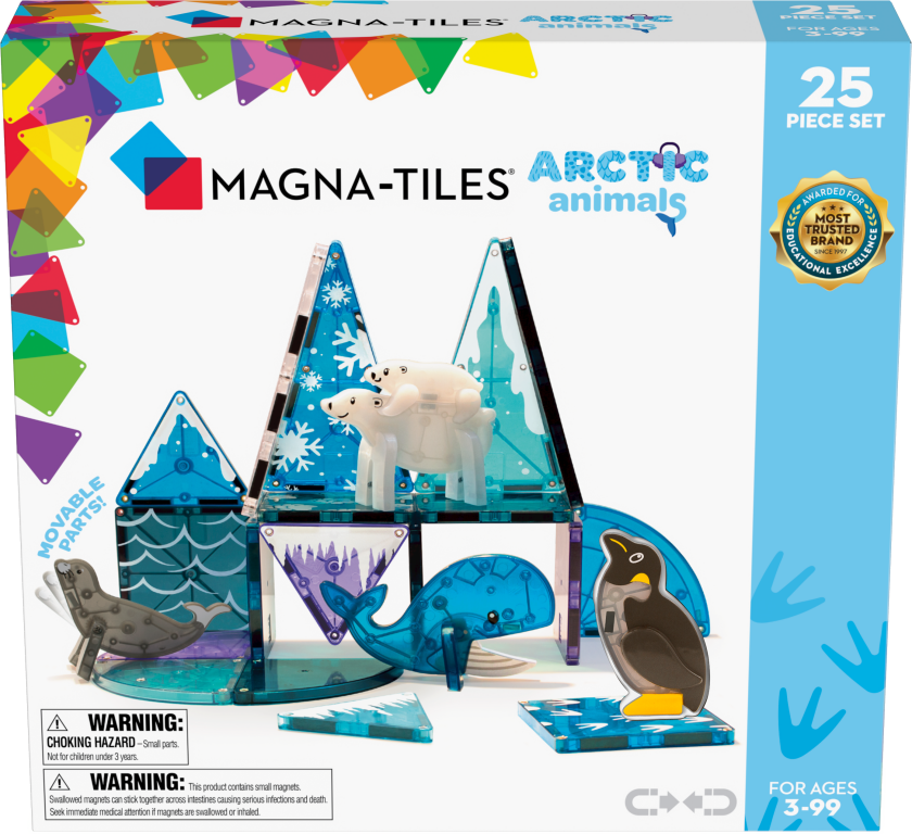 Magna-Tiles - Artic Animals 25 pcs set - (90221)