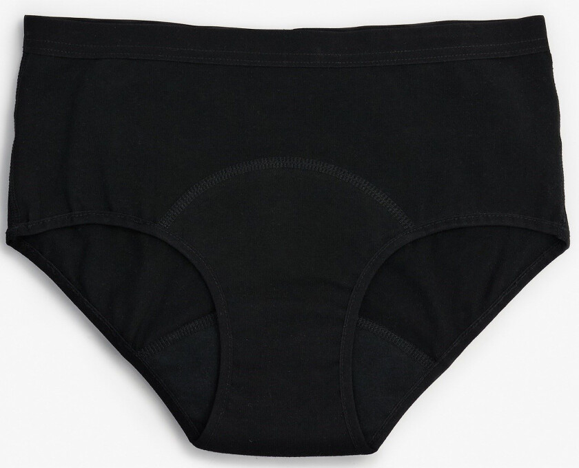 Period Underwear Hipster Medium Flow Black L