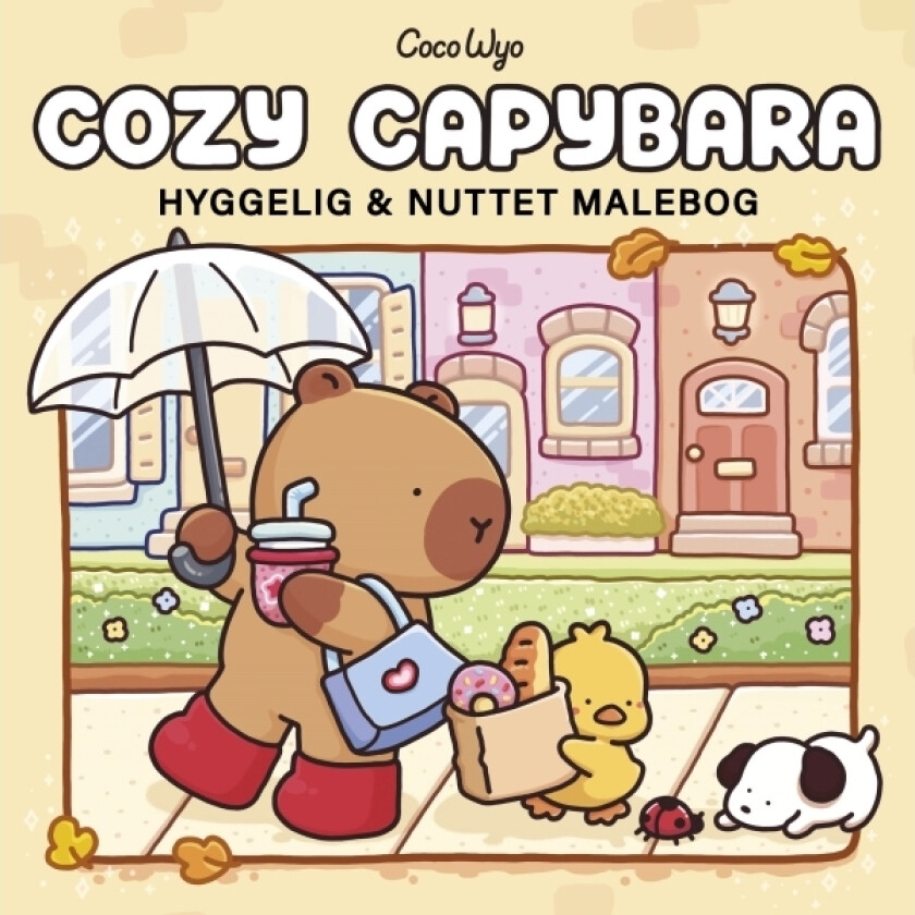 Fargebok: Cozy Capybara - Cozy Coloring