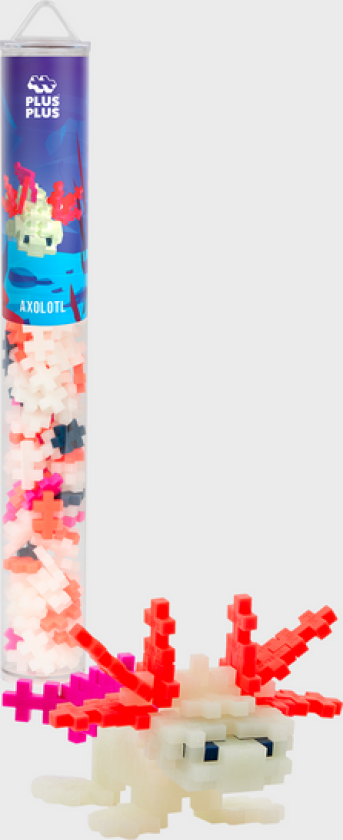 Bilde av Plus-Plus - Axolotl / 100 pcs Tube (4310)