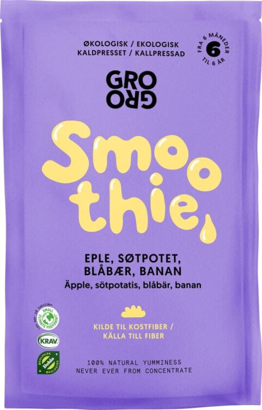Smoothie m/Eple &Blåbær 100g