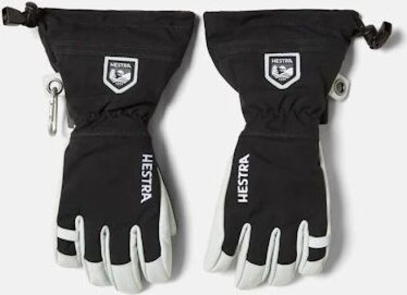 Army Leather Heli Ski Svart 7