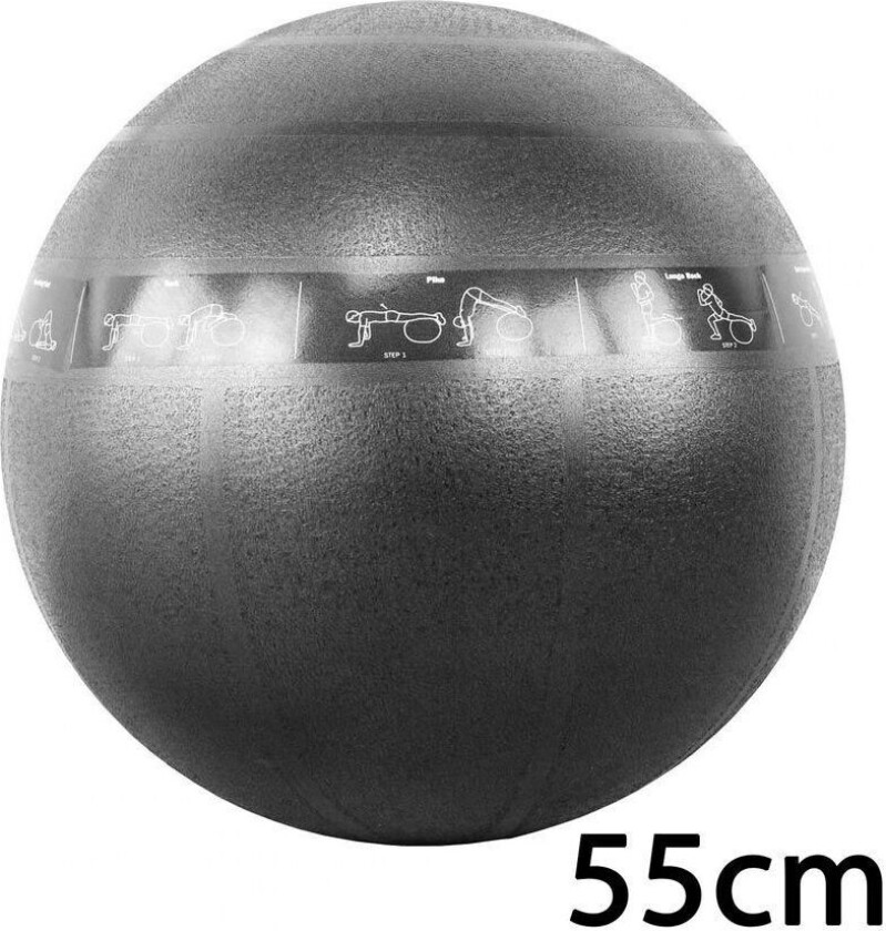 Odin ABS Anti Burst Treningsball 55 cm Granit Grå