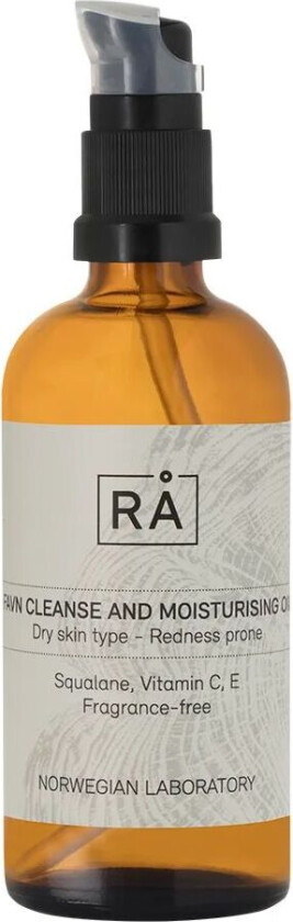 Favn Cleanse & Moisturising Oil, 100 ml  Ansiktsrengjøring