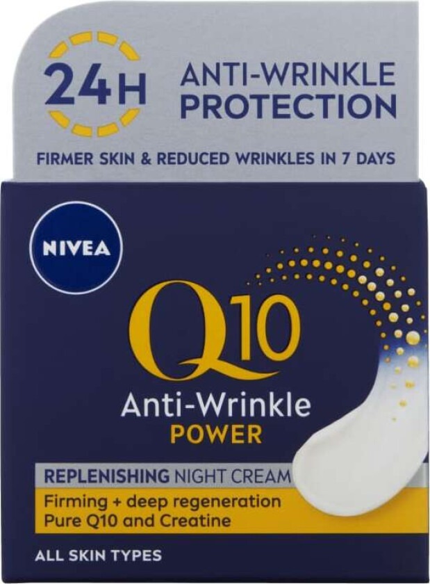 Nivea Q10 Anti-Wrinkle Night Care 50ml