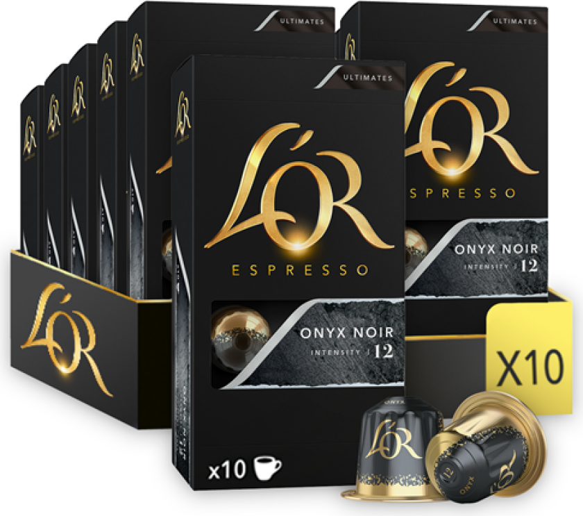 L'OR Capsules - Espresso Onyx - Coffee Capsules - 10 pcs