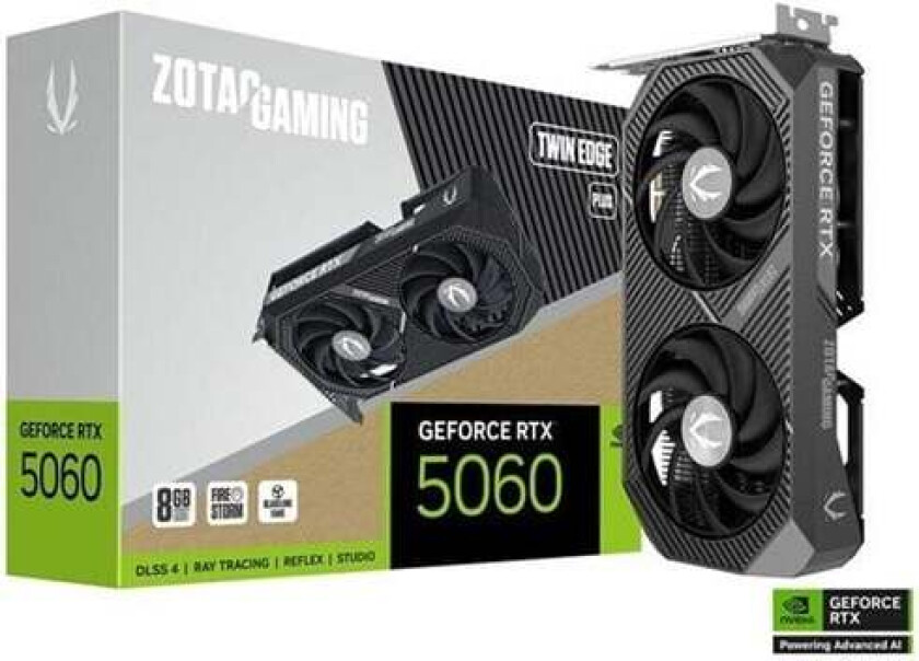 GeForce RTX 5060 - 8GB GDDR7 RAM - Grafikkort