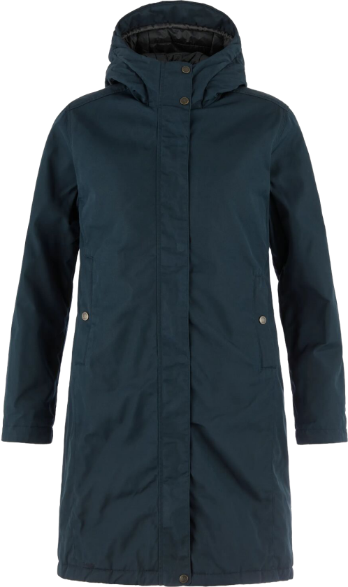 Women's Kiruna Hydratic Padded Parka Dark Navy