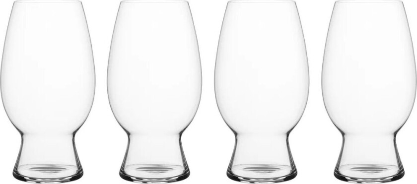 American wheatbeer glass 75cl, 4-stk. klar