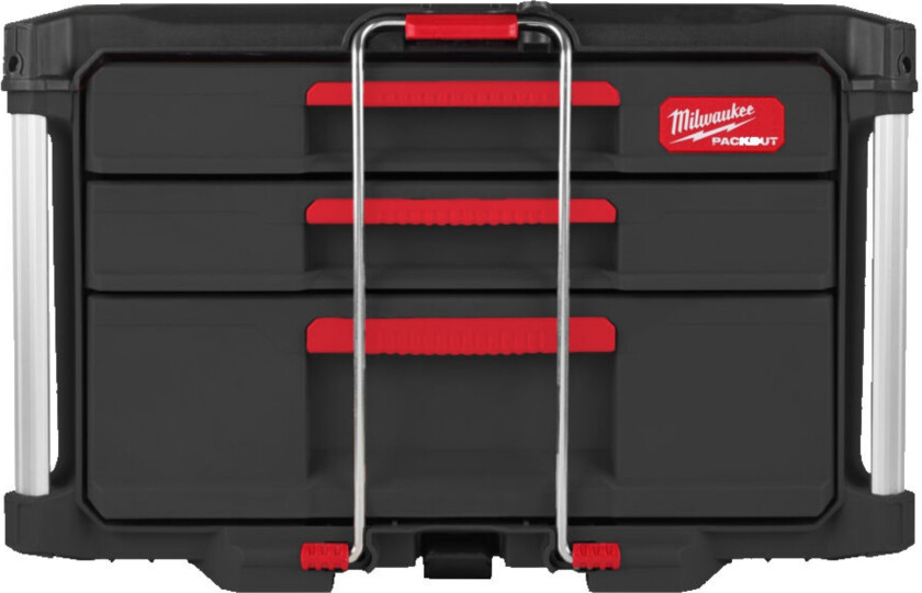 Koffert packout med 3 skuffer