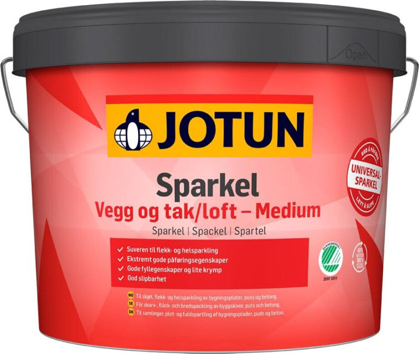 SPARKEL VEGG/TAK MEDIUM 3L