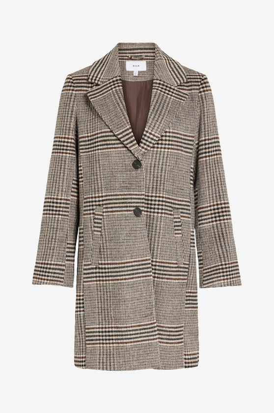 Kåpe Vileova L/s Button - Brun