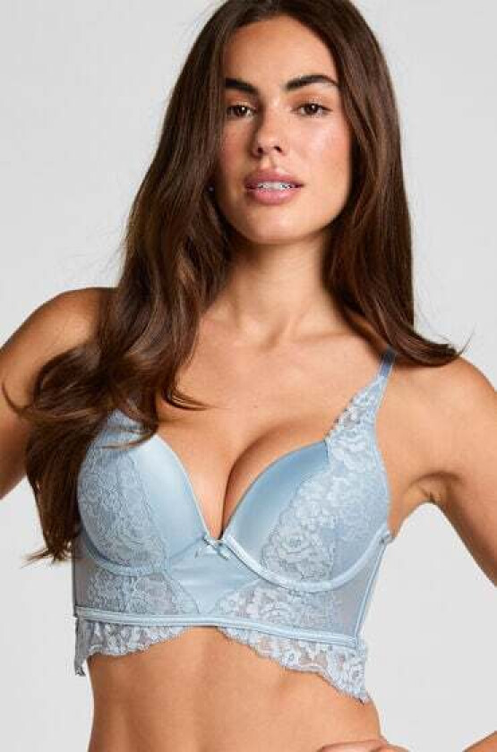 Push-Up Longline BH Rosie Blå
