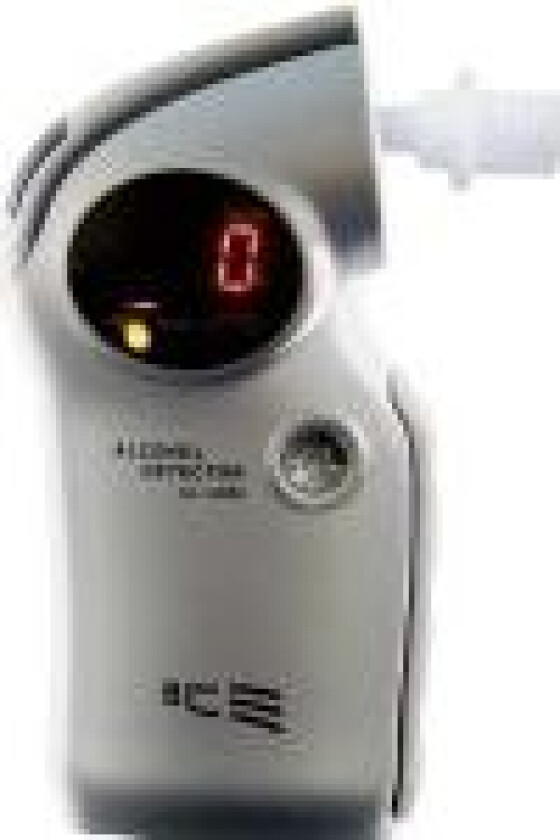 AL6000 Alkoholtester Sølv 0.0 til 4 ‰ udskiftelig sensor, inkl. display