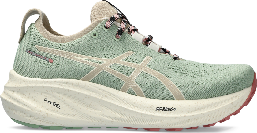 Asics Women's Gel-Nimbus 26 Tr Nature Bathing/Rose Rougue 41.5, Nature Bathing/Rose Rougue