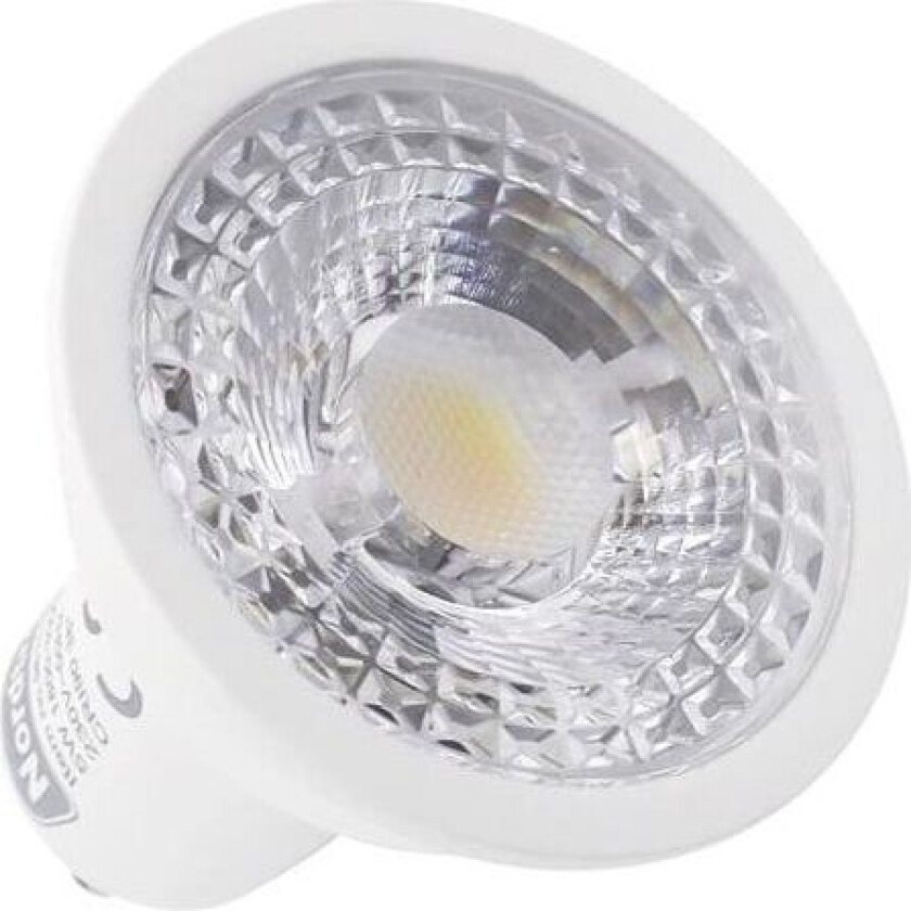 LED-lyskilde Long Life 5W DTW, 350lm, GU10, dimbar, matt hvit