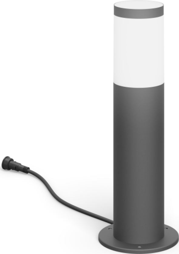 GardenLink Utrecht Pullert H34,9cm 12V 6W 4000K IP44, antrasitt