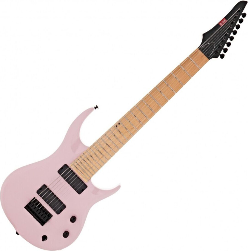 529 Elektrisk Gitar 8-strengs Flamingo Neon