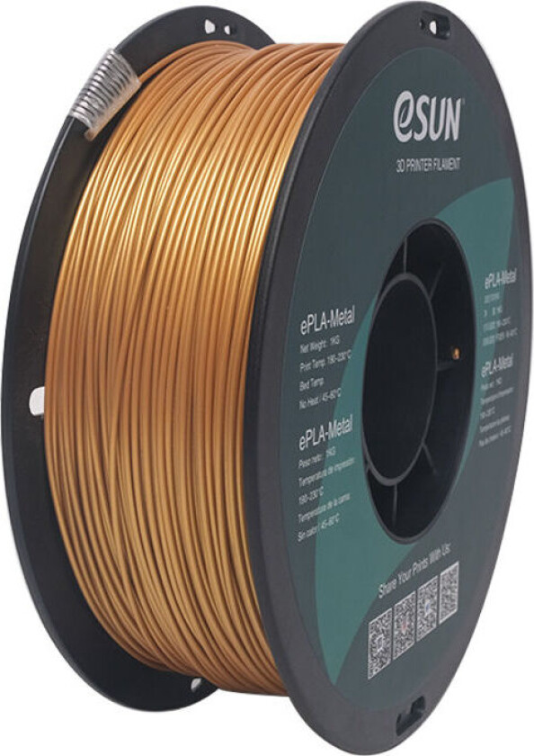 eSUN ePLA Metal - 1.75mm- 1kg Gold