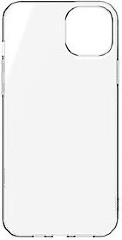 iPhone 14 Plus Silikon Deksel - Gjennomsiktig