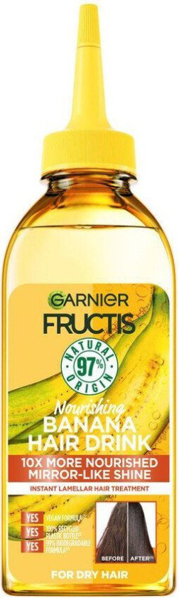 Garnier Fructis Hair Drink Banana Lamellar Treatment 200ml