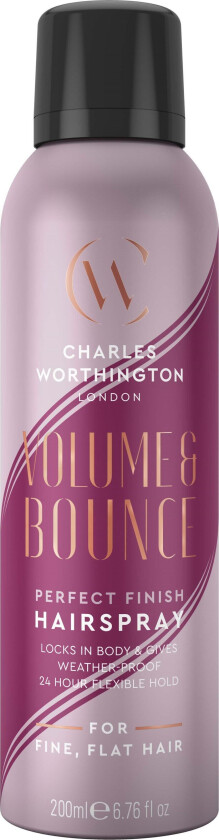 Volume & Bounce Perfect Finish Hairspray 200 ml