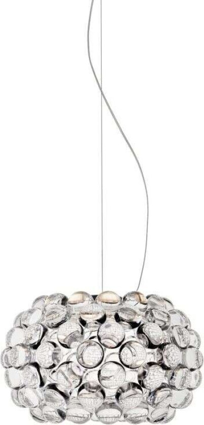 Caboche Plus Piccola LED Pendel Transparent
