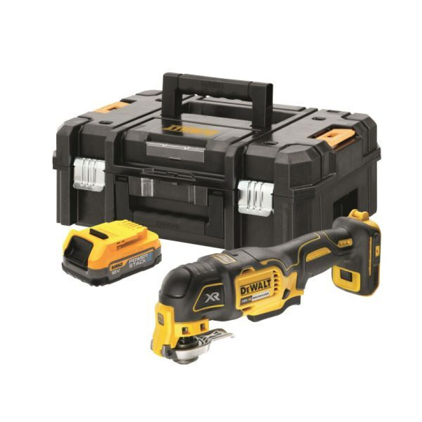 Dewalt DCS356E1T-XJ Multiverktøy med batteri, uten lader