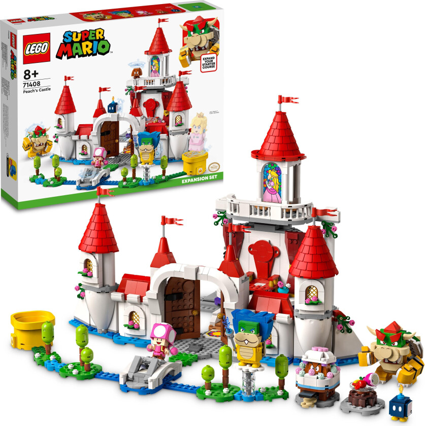 Lego Ekstrabanesettet Peachs slott 71408