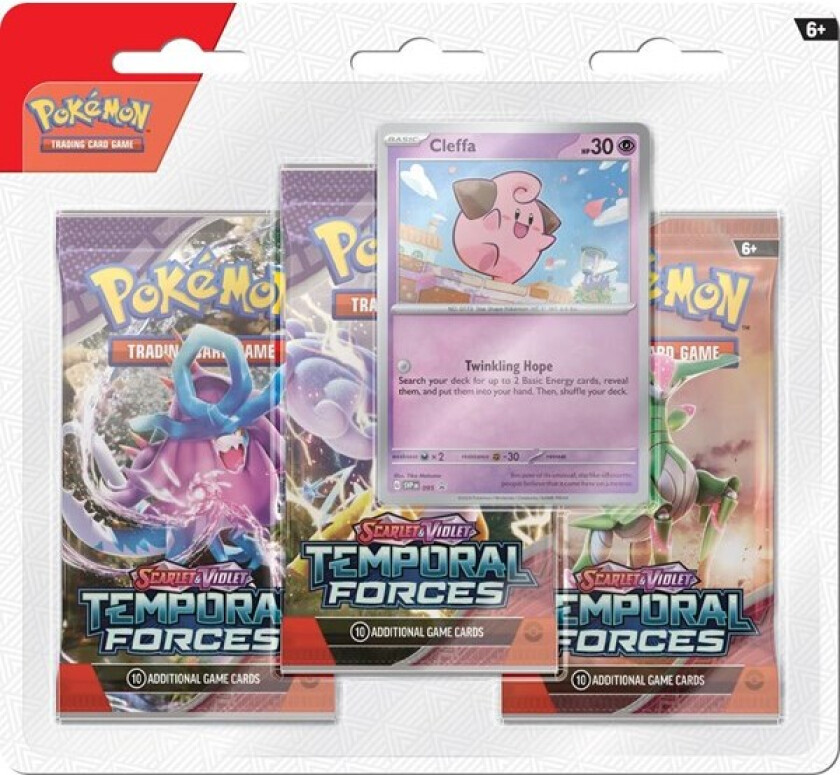 Scarlet & Violet Temporal Forces Booster Blister assorted - Scarlet & Violet - Temporal Forces