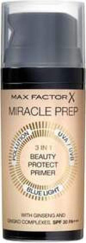 Miracle Beauty 3 in 1 Prep Primer SPF30 30ml