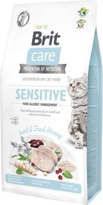 Brit Care Cat Grain Free Sensitive Insect & Fresh Herring (7 kg)