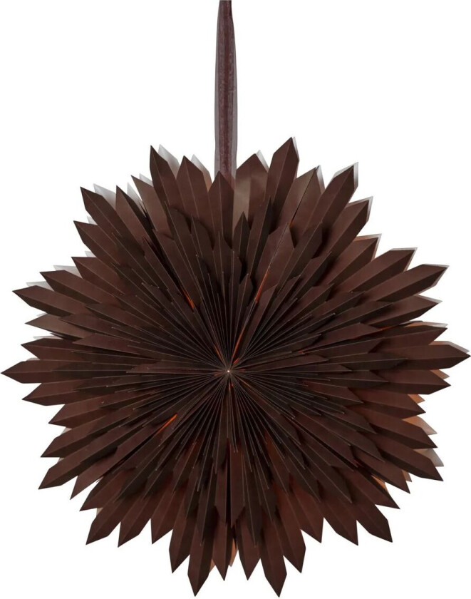 Ice adventsstjerne Ø 50 cm Brun