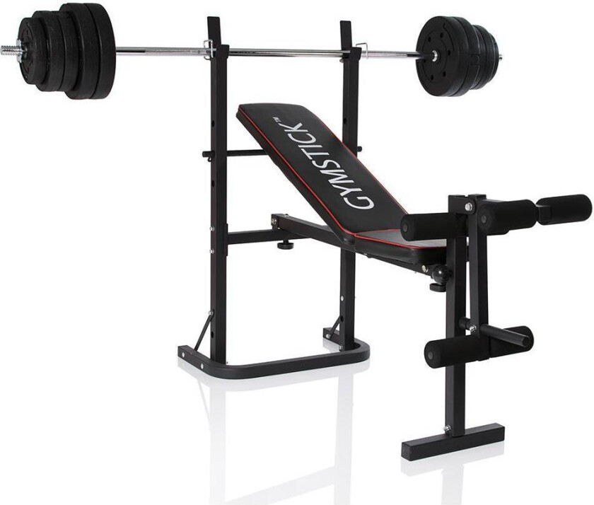 Gymstick Weight Bench with 40kg Set