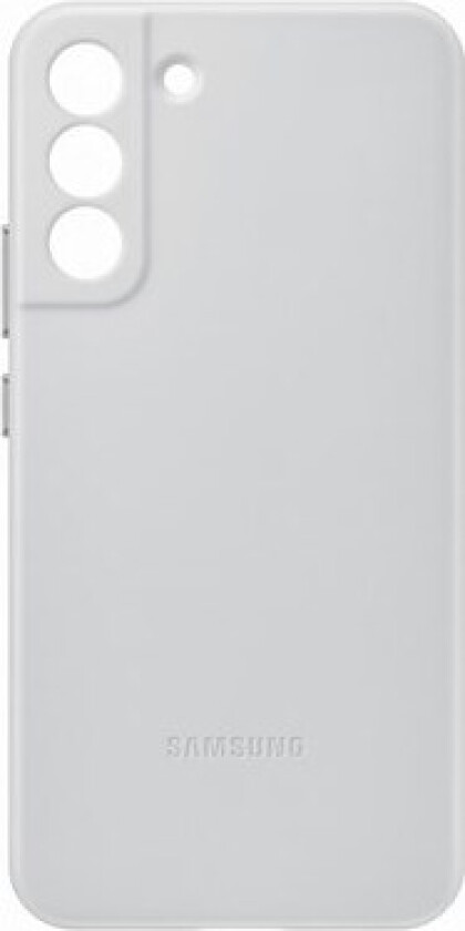 Galaxy S22 Plus Leather Cover - Light Gray
