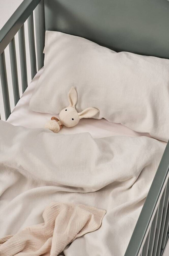 HANNAH MINI sengesett sprinkelseng A121b 100% linen beige