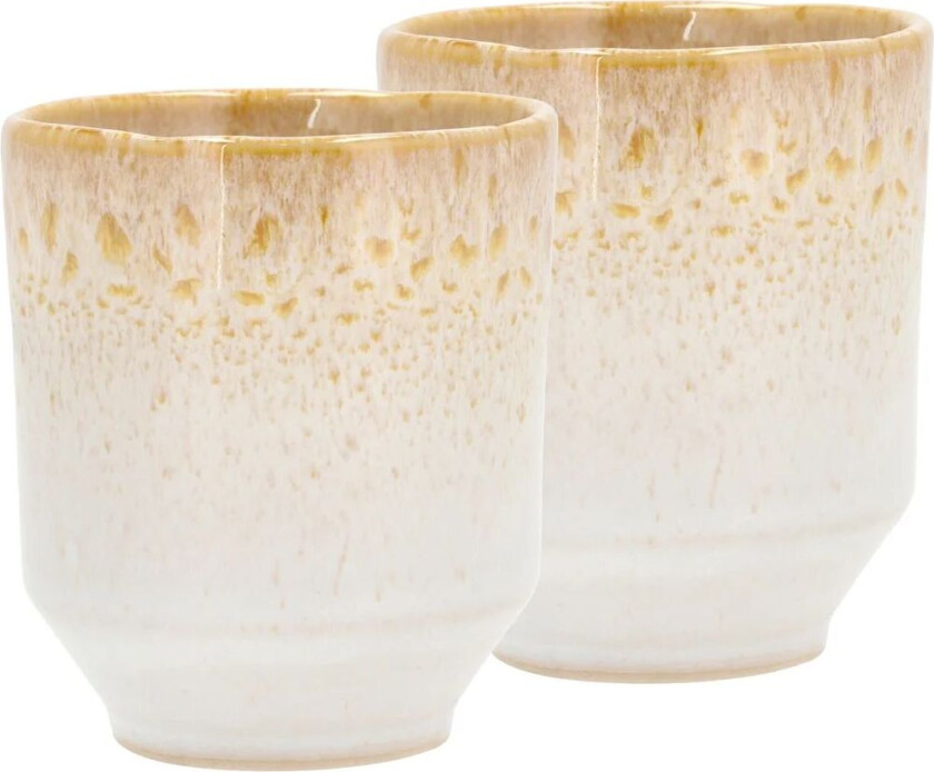 Styles krus 18 cl 2-pakn. Creme-sand