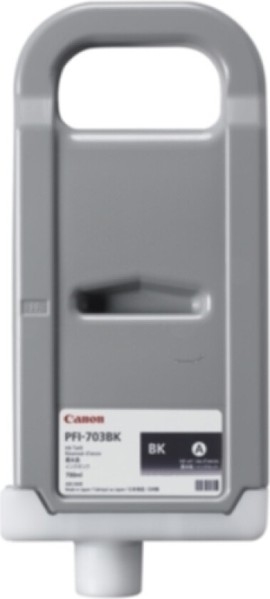 Blekk Svart Pfi-703bk 700ml - Ipf810/815/820/825