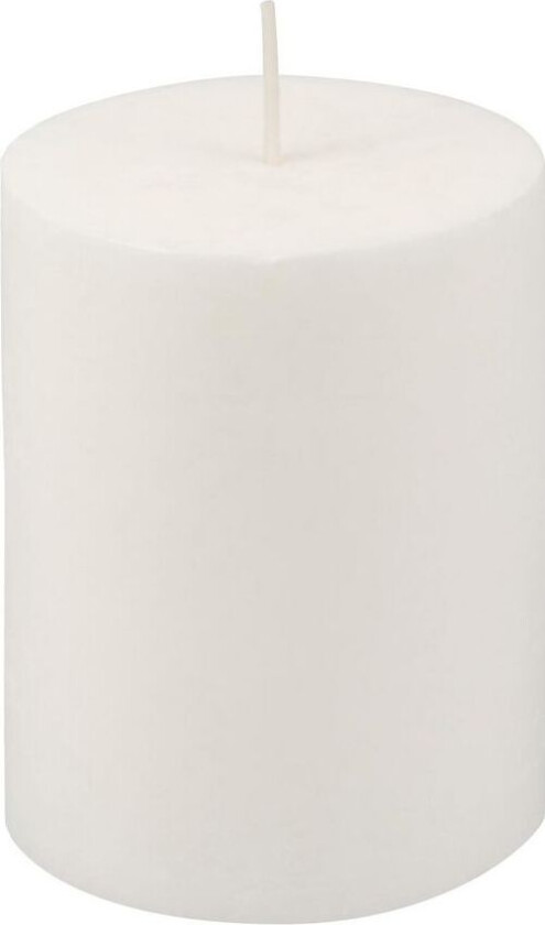 Blockljus 100 mm 100% Stearin vit