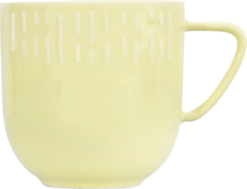 - Life in Colour - Confetti - Lemon mug w/relief porcelain (13301)